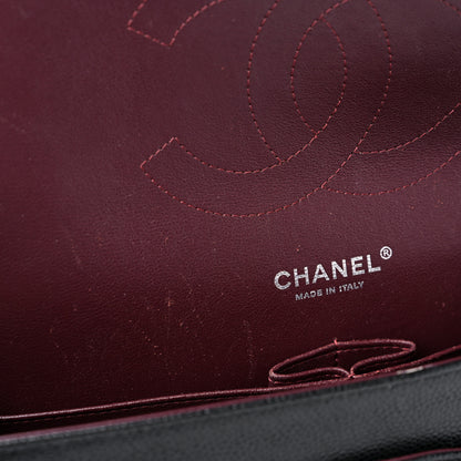 Chanel Caviar Quilted Jumbo Double Flap Black 15 of 17
