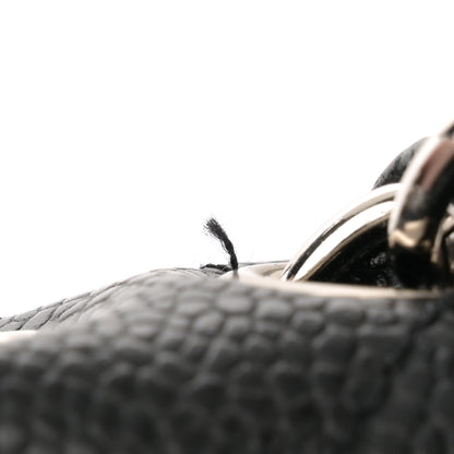 Chanel Caviar Quilted Jumbo Single Flap Black 11 of 13