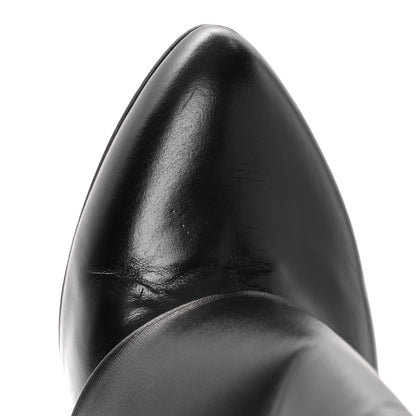 Givenchy Calfskin Shark Lock Pant Boots 36 Black 14 of 14