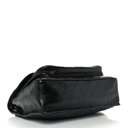 Saint Laurent Crinkled Calfskin Matelasse Monogram Large Niki Chain Satchel Black 4 of 10