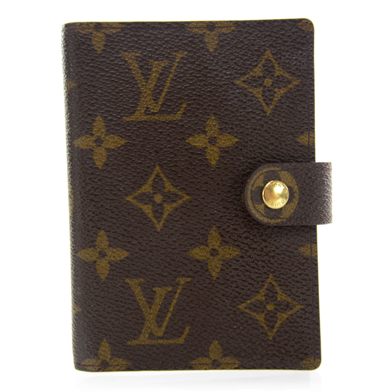 Louis Vuitton Monogram Mini Agenda Cover w Pen 1 of 7