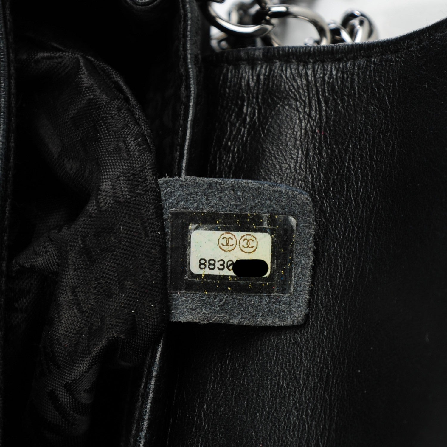 Chanel Calfskin Quilted Accordion Flap Black 7 of 7