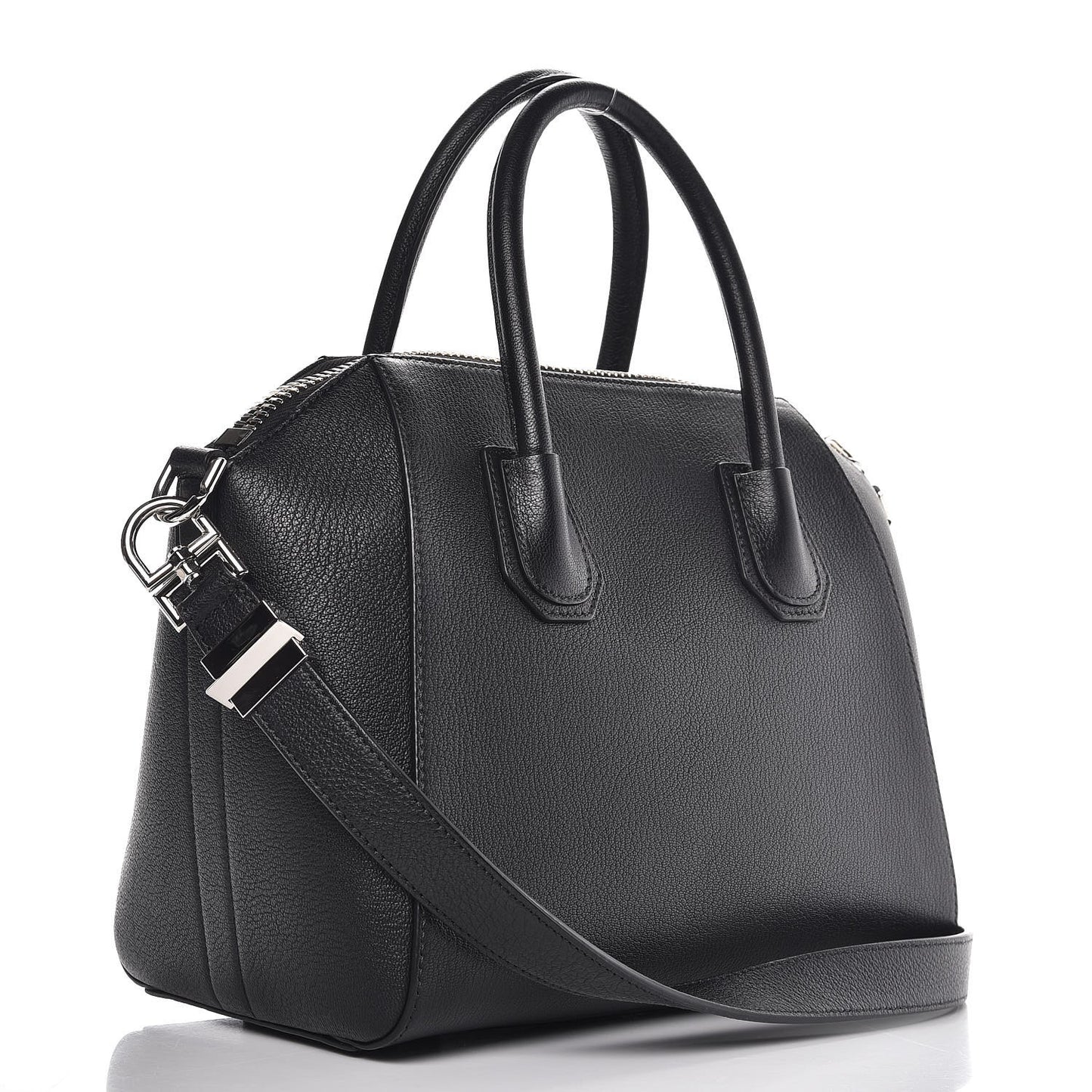Sugar Goatskin Small Antigona Black
