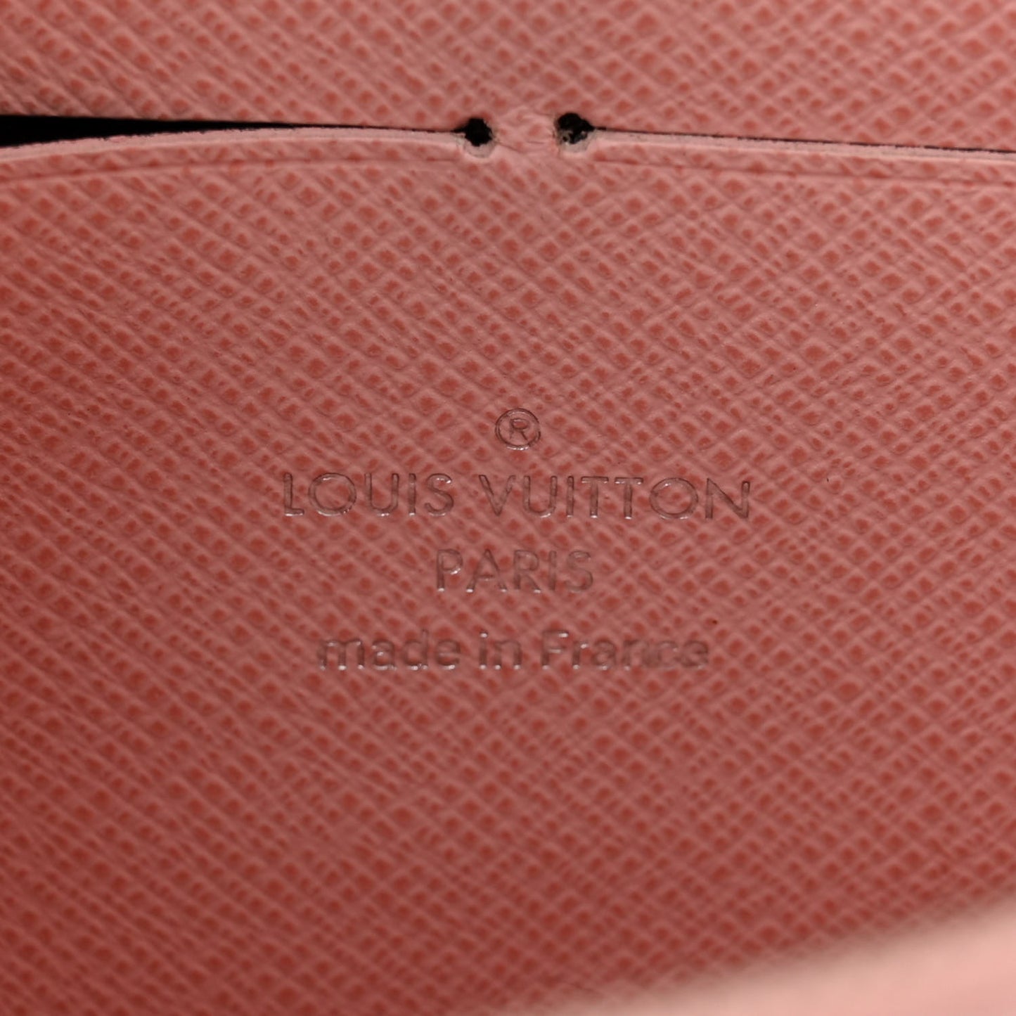 Epi Twist Belt Chain Wallet Rose Ballerine