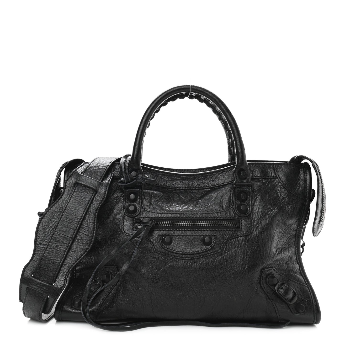 Agneau Arena Classic Black Hardware S City Black