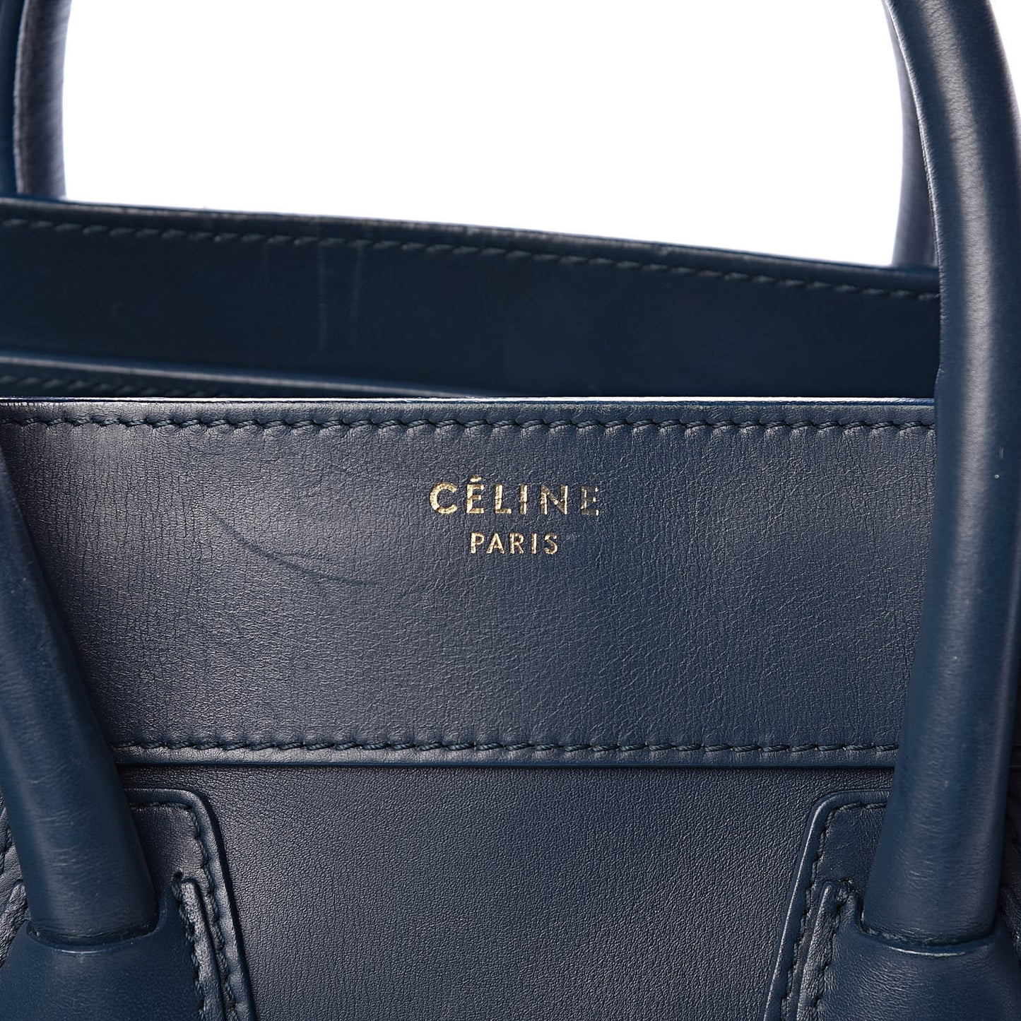 Smooth Calfskin Mini Luggage Deepsea