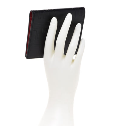 Fendi Vitello Grace FF Gradient Embossed Bi-fold Wallet Black 2 of 8