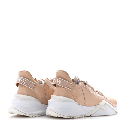Fendi Vitello Fendi Flow Low Top Sneakers 40 Poudre 5 of 14