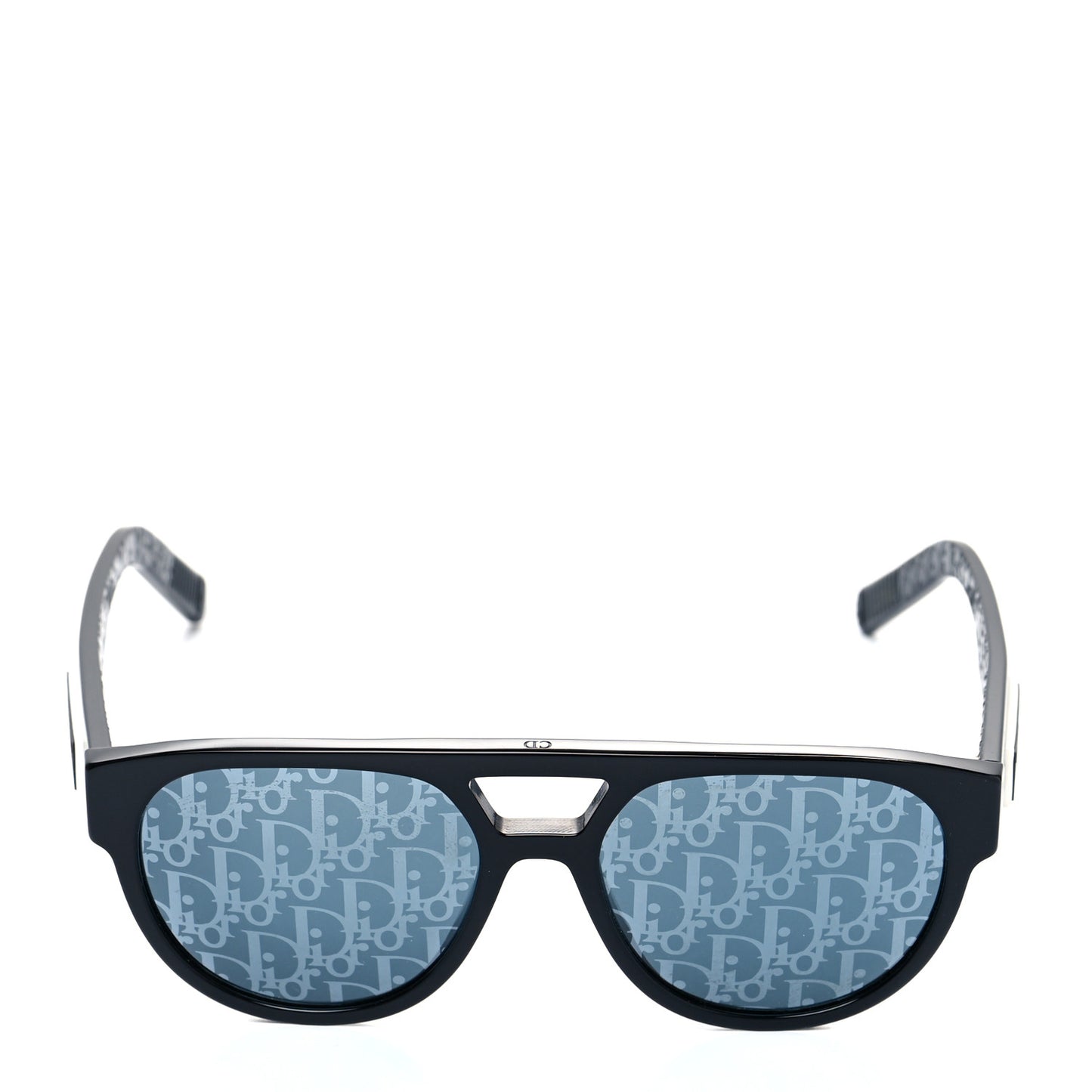 Acetate DiorB23 R1I Oblique Sunglasses Black