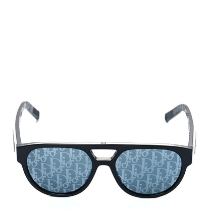 Christian Dior Acetate DiorB23 R1I Oblique Sunglasses Black 2 of 8