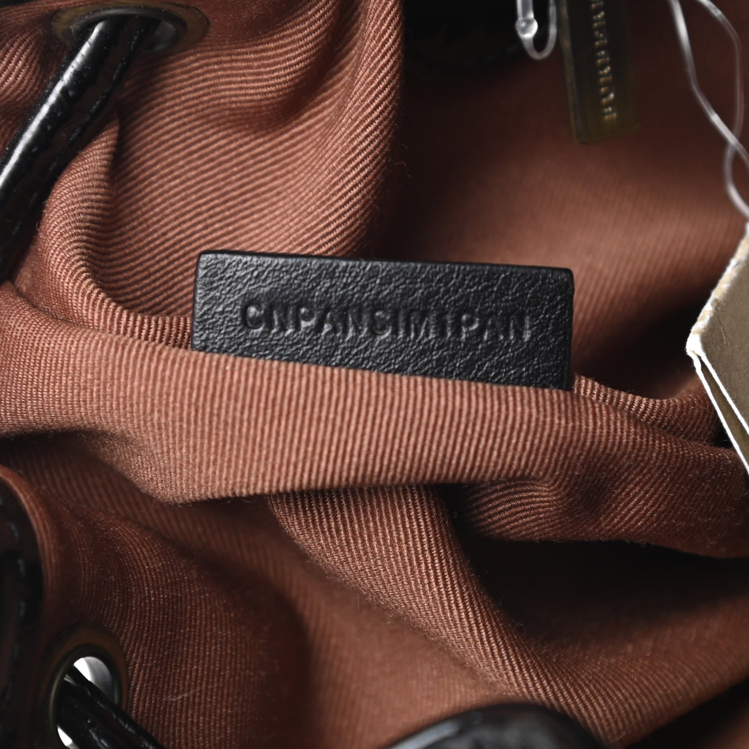 Burberry Patent Trim Nova Check Drawstring Bucket Bag Black 8 of 12