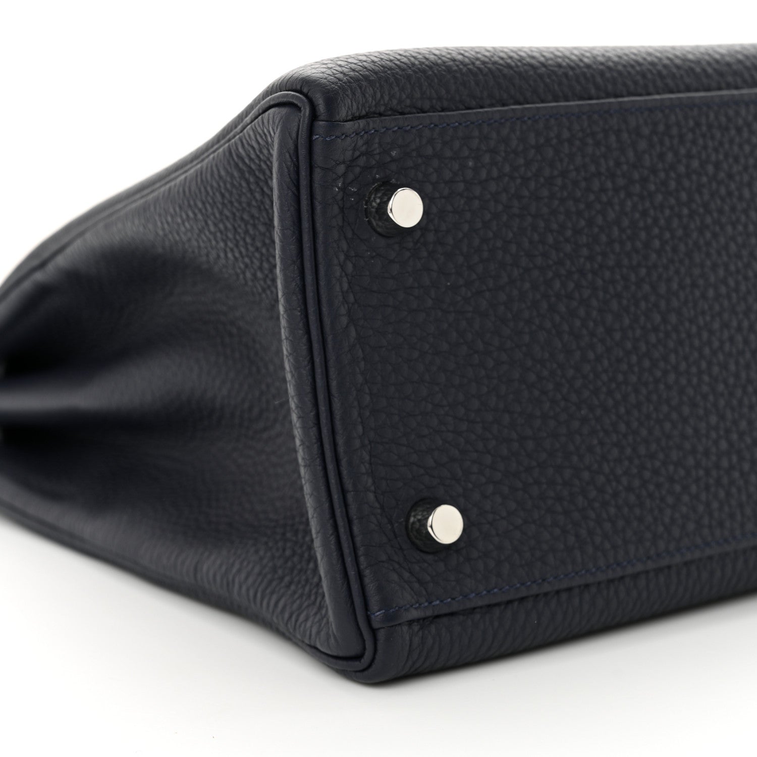 Hermes Togo Kelly Retourne 32 Bleu Nuit 9 of 13