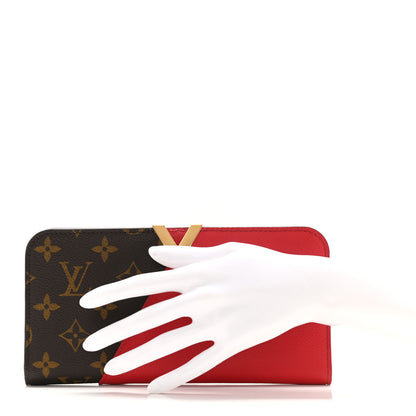 Louis Vuitton Monogram Calfskin Kimono Wallet Cherry 2 of 6