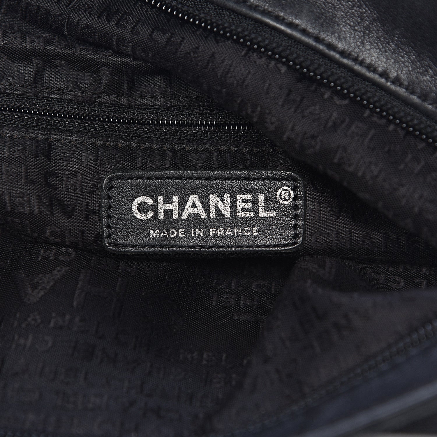 Chanel Lambskin Stitched Medium Ultimate Soft Tote Black 6 of 10