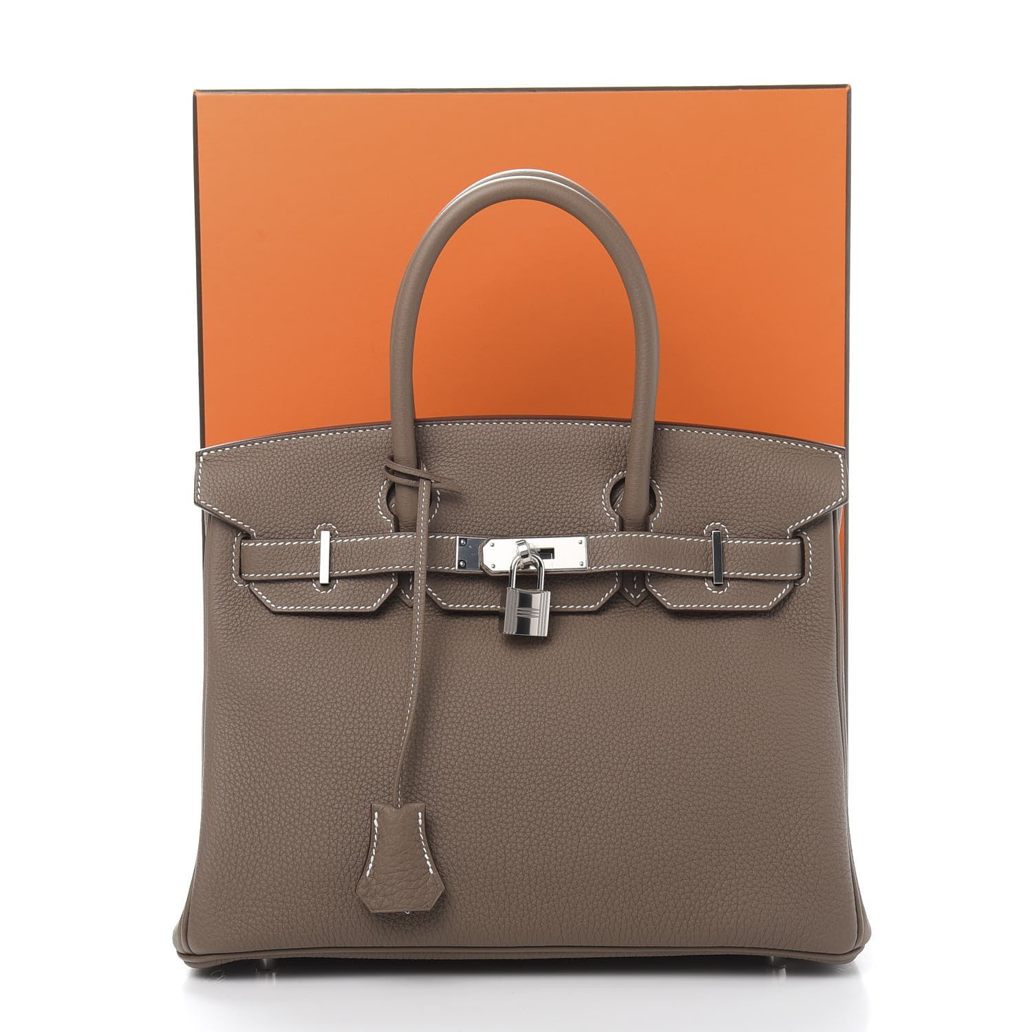 Hermes Togo Birkin 30 Etoupe 11 of 11