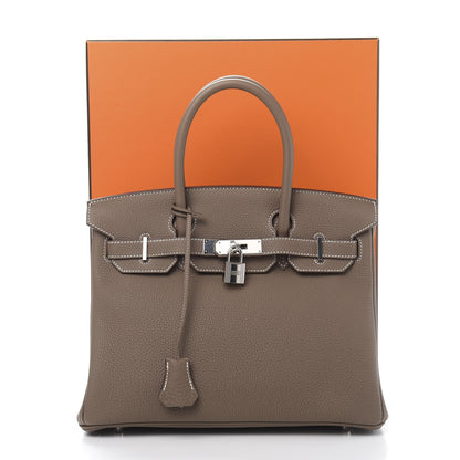 Hermes Togo Birkin 30 Etoupe 11 of 11