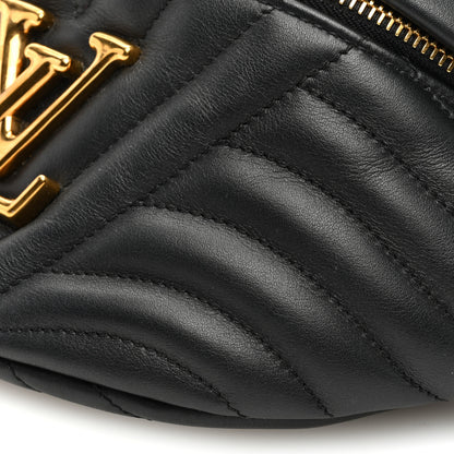 Louis Vuitton Calfskin Quilted New Wave Bumbag Black 9 of 9
