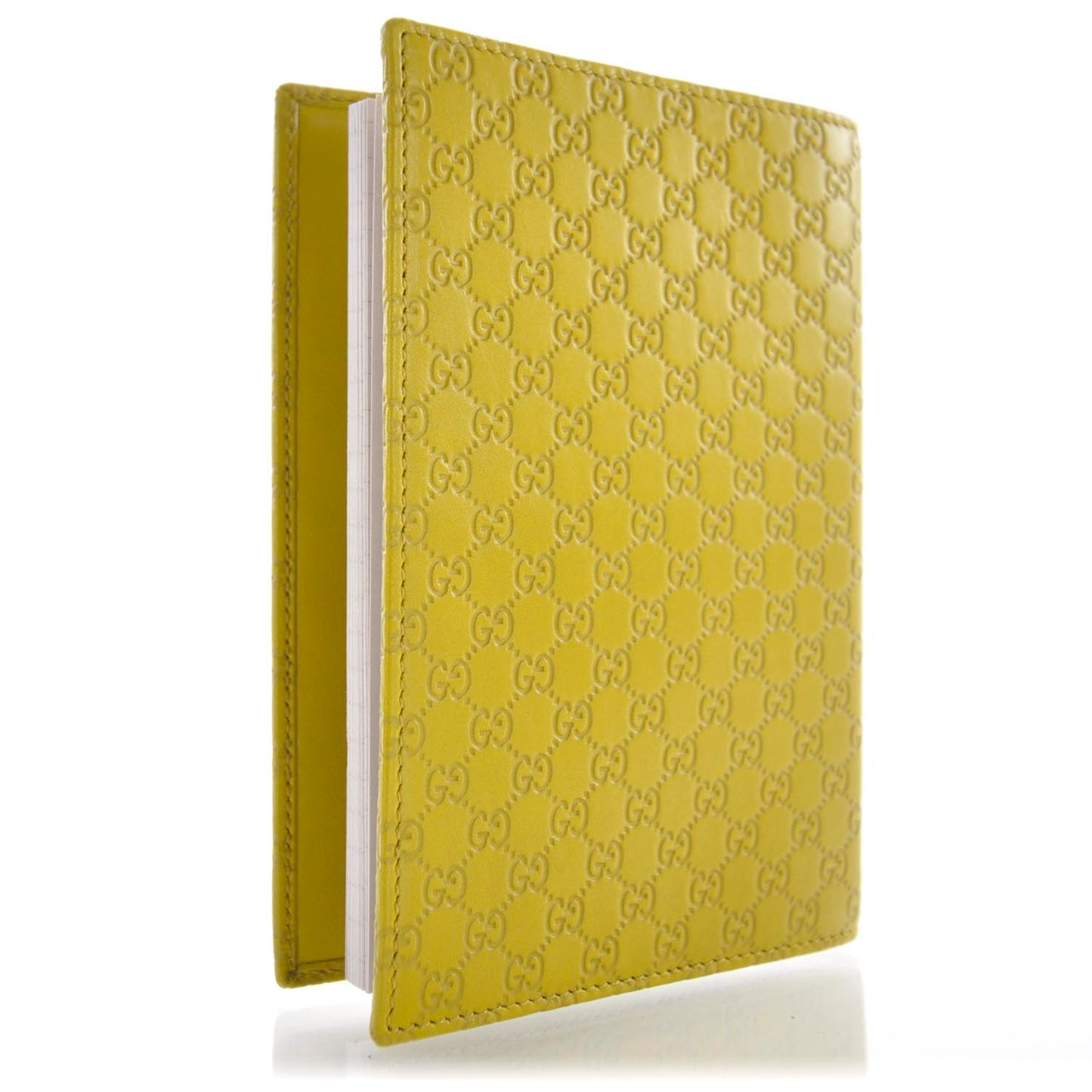 Microguccissima Small Notebook Yellow