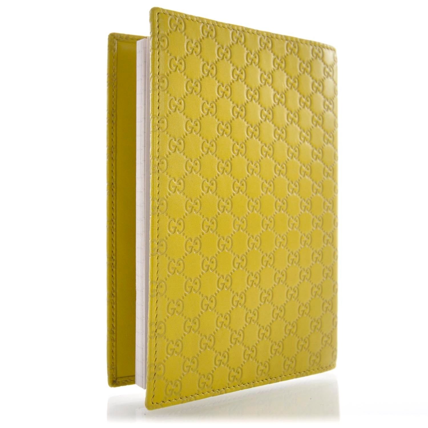 Gucci Microguccissima Small Notebook Yellow 3 of 7