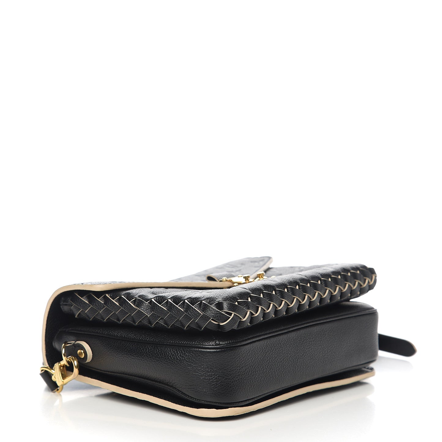 Empreinte Braided Pochette Metis Black