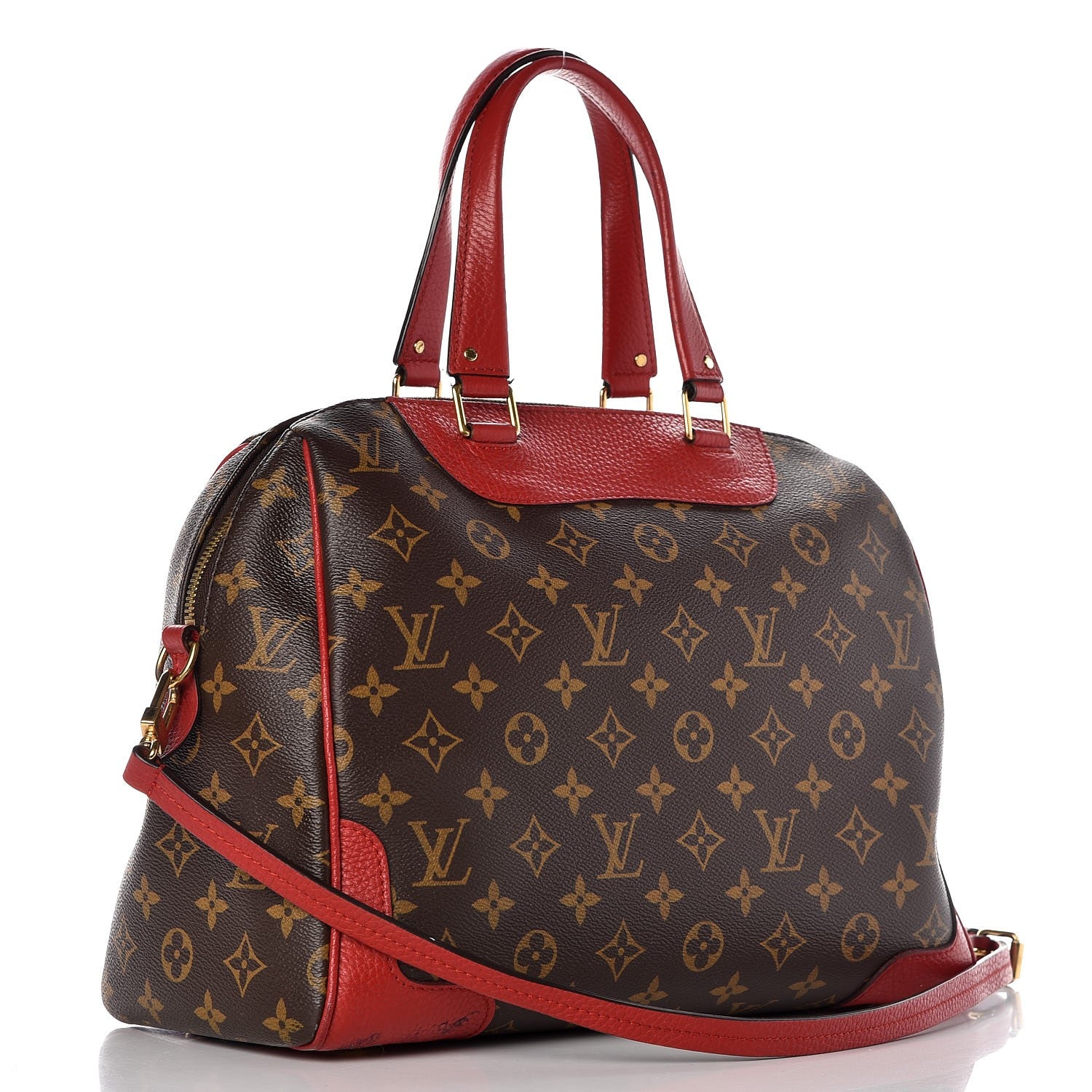 Louis Vuitton Monogram Retiro NM Coquelicot 4 of 17