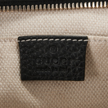 Gucci Pebbled Calfskin Small Soho Disco Bag Black 6 of 7