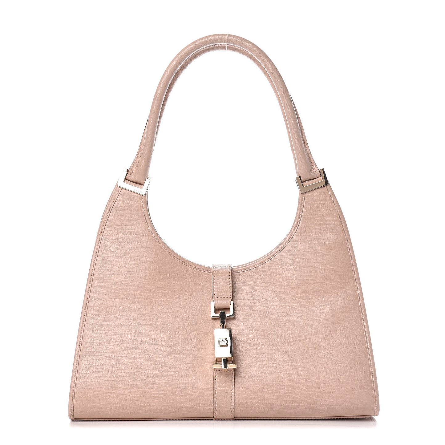 Calfskin Bardot Shoulder Bag Light Pink