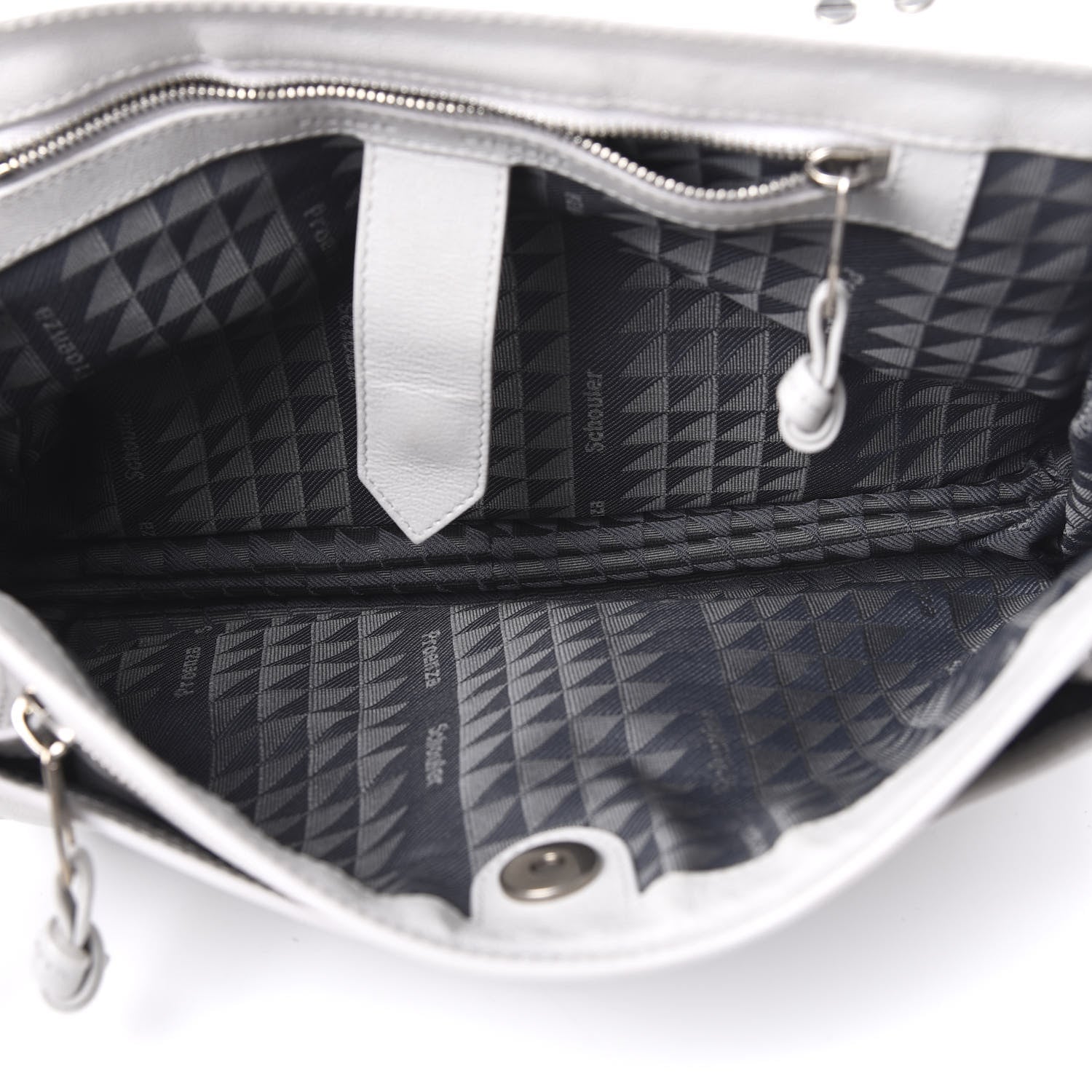 Proenza Schouler Lambskin Medium PS1 Satchel Pale Steel 5 of 13