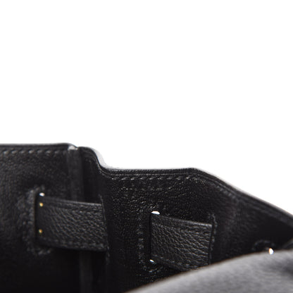 Hermes Togo Kelly Retourne 28 Black 9 of 10