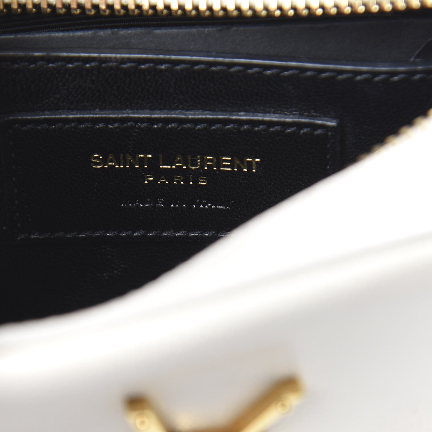 Grain De Poudre Small Classic Monogram Camera Bag White