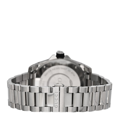Gucci Stainless Steel 45mm Dive Snake Quartz Watch Black 3 of 5