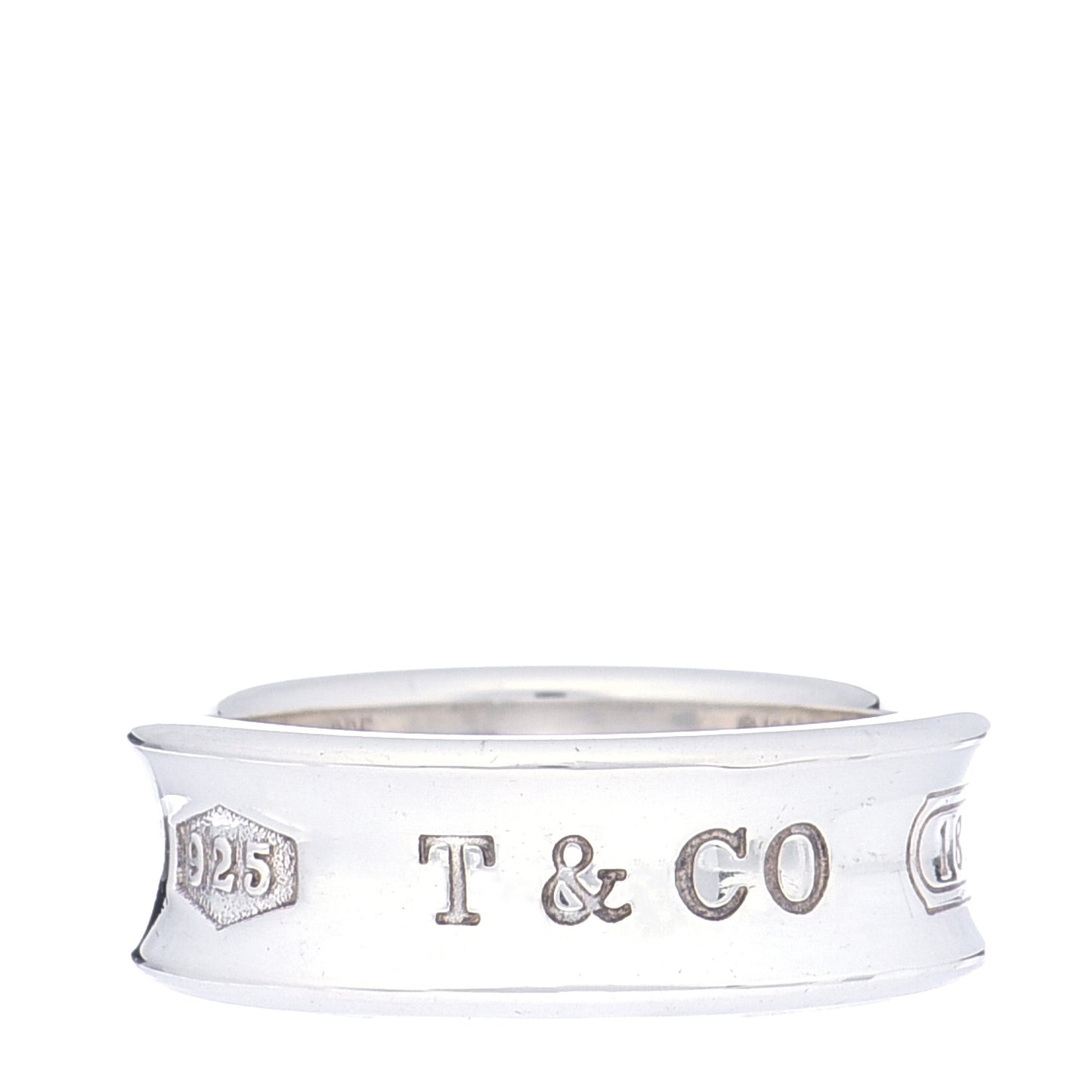 Sterling Silver 1837 Band Ring 54 6.75