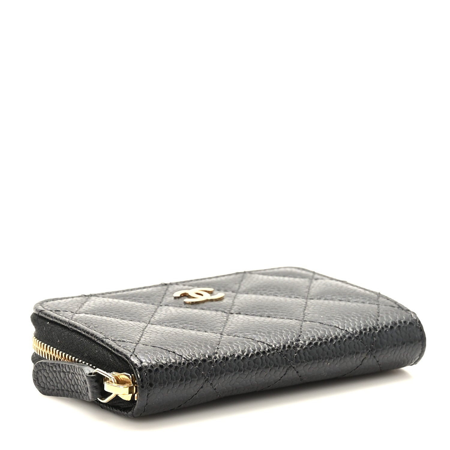 Chanel Caviar Quilted Classic Zipped Coin Purse Black 5 of 8