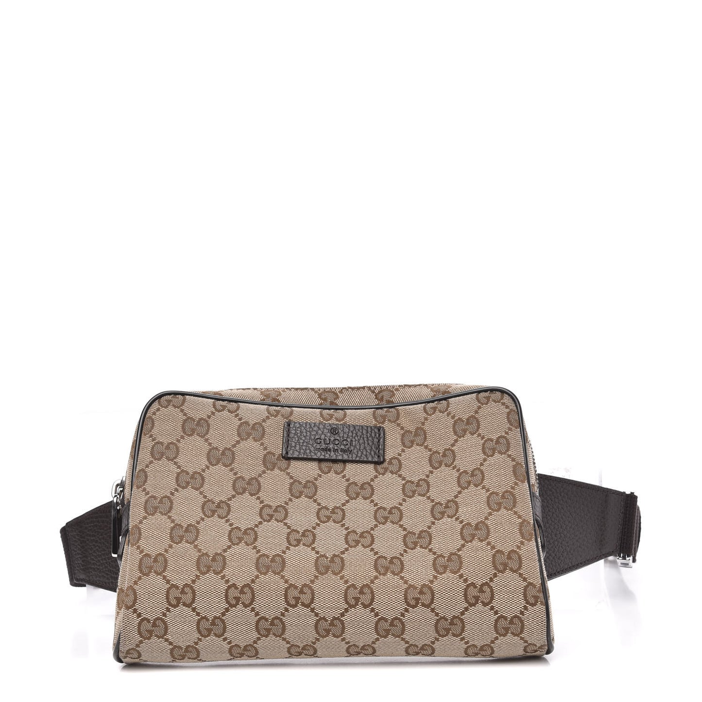 Monogram Belt Bag Dark Brown