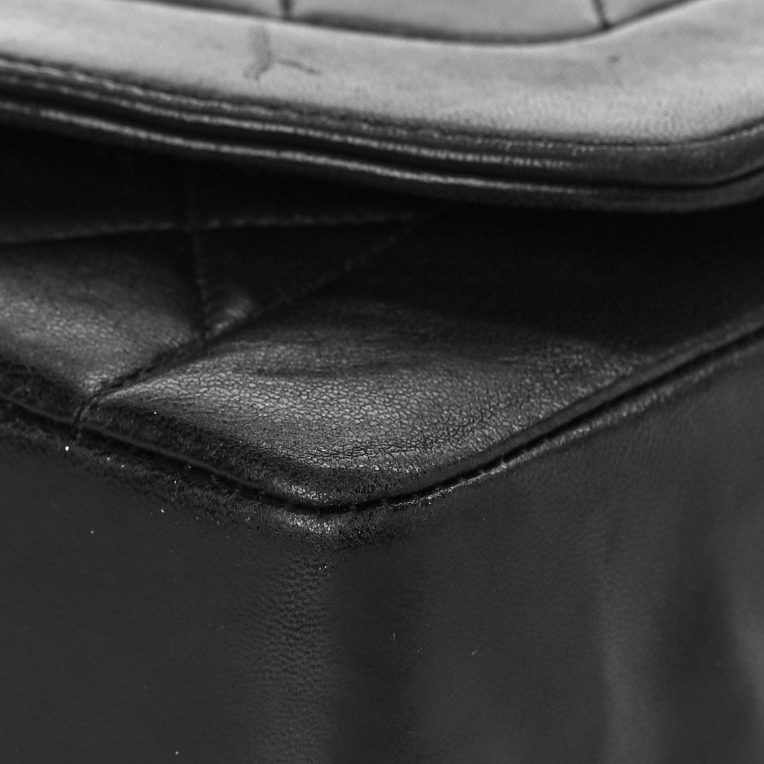 Chanel Lambskin Quilted Medium Single Flap Black 10 of 16