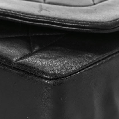 Chanel Lambskin Quilted Medium Single Flap Black 10 of 16