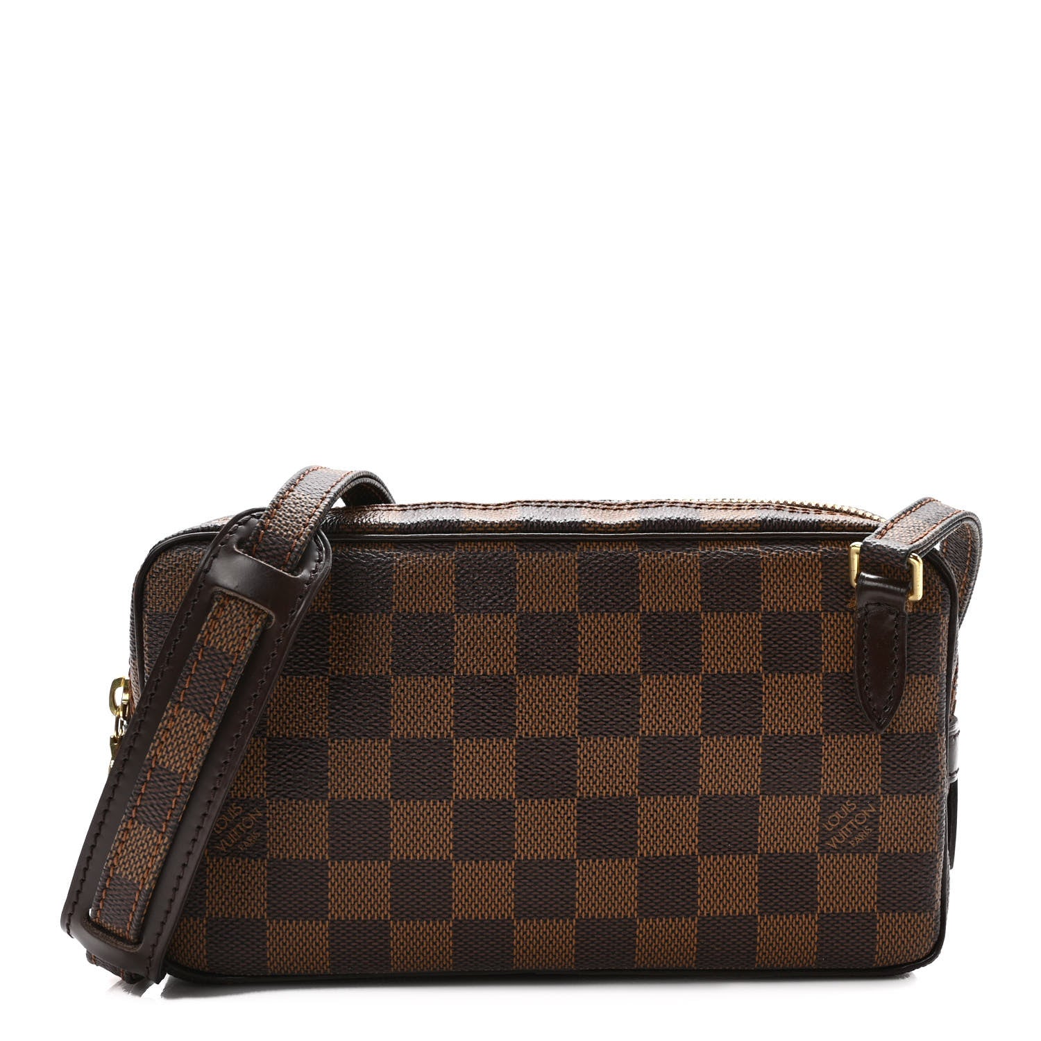 Louis Vuitton Damier Ebene Pochette Marly Bandouliere 1 of 8