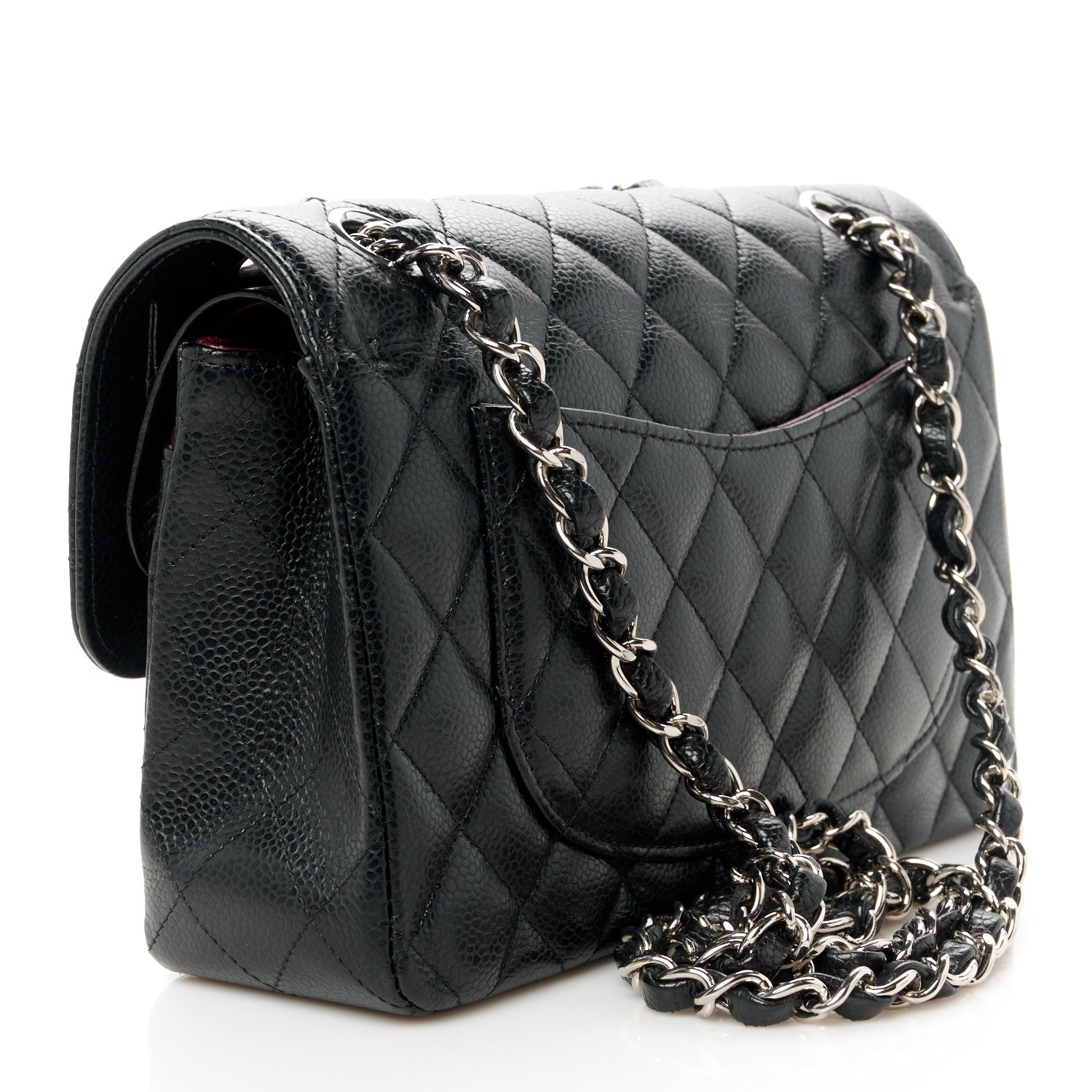 Chanel Caviar Quilted Small Double Flap Black 3 of 12
