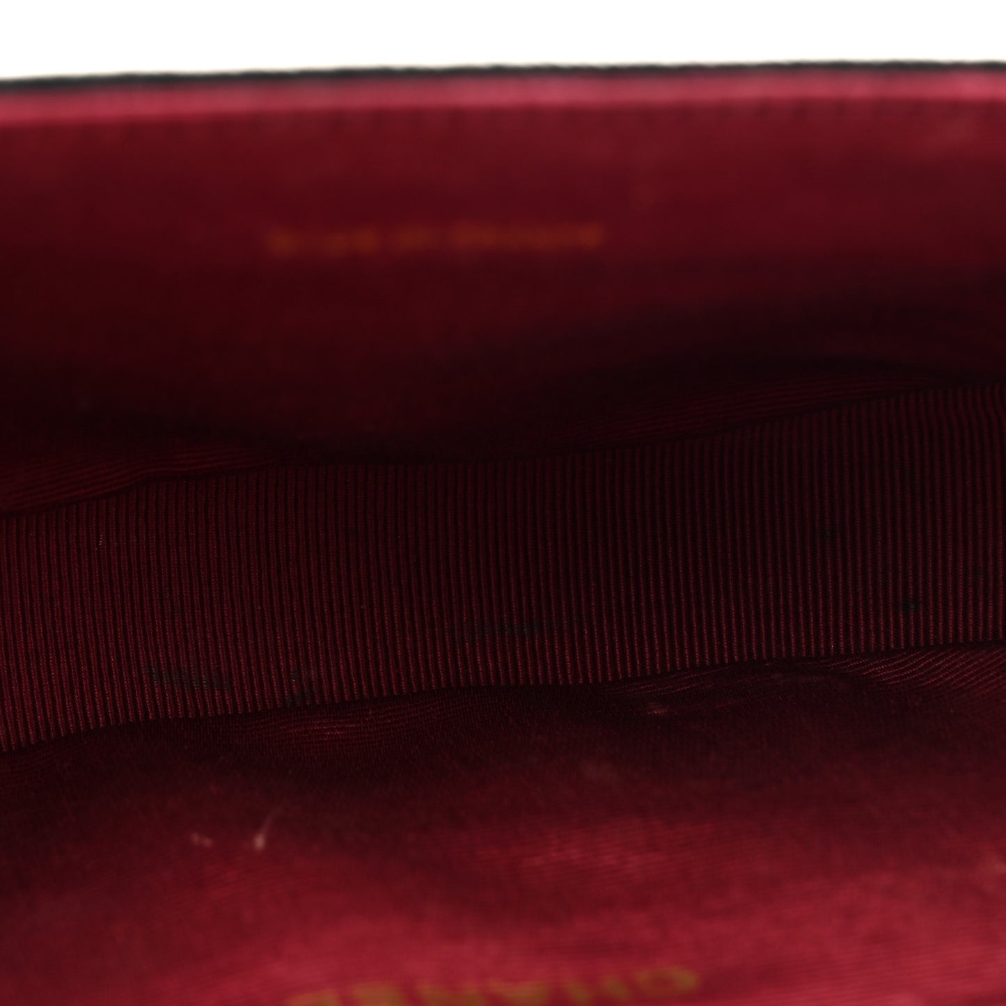 Velvet Horizontal Quilted Small Single Flap Black