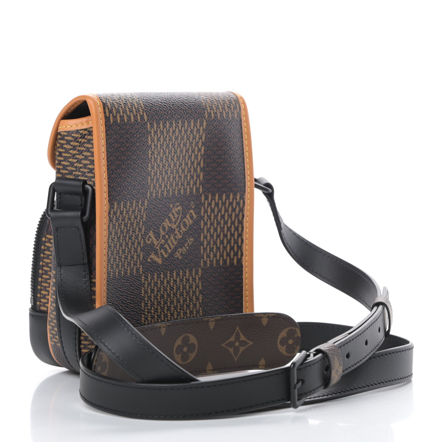 Louis Vuitton X NIGO Giant Damier Ebene Monogram Nano Amazone Messenger 3 of 11