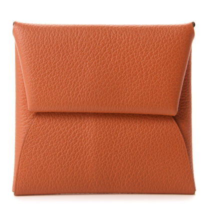 Hermes Evercolor Bastia Coin Purse Orange 1 of 8