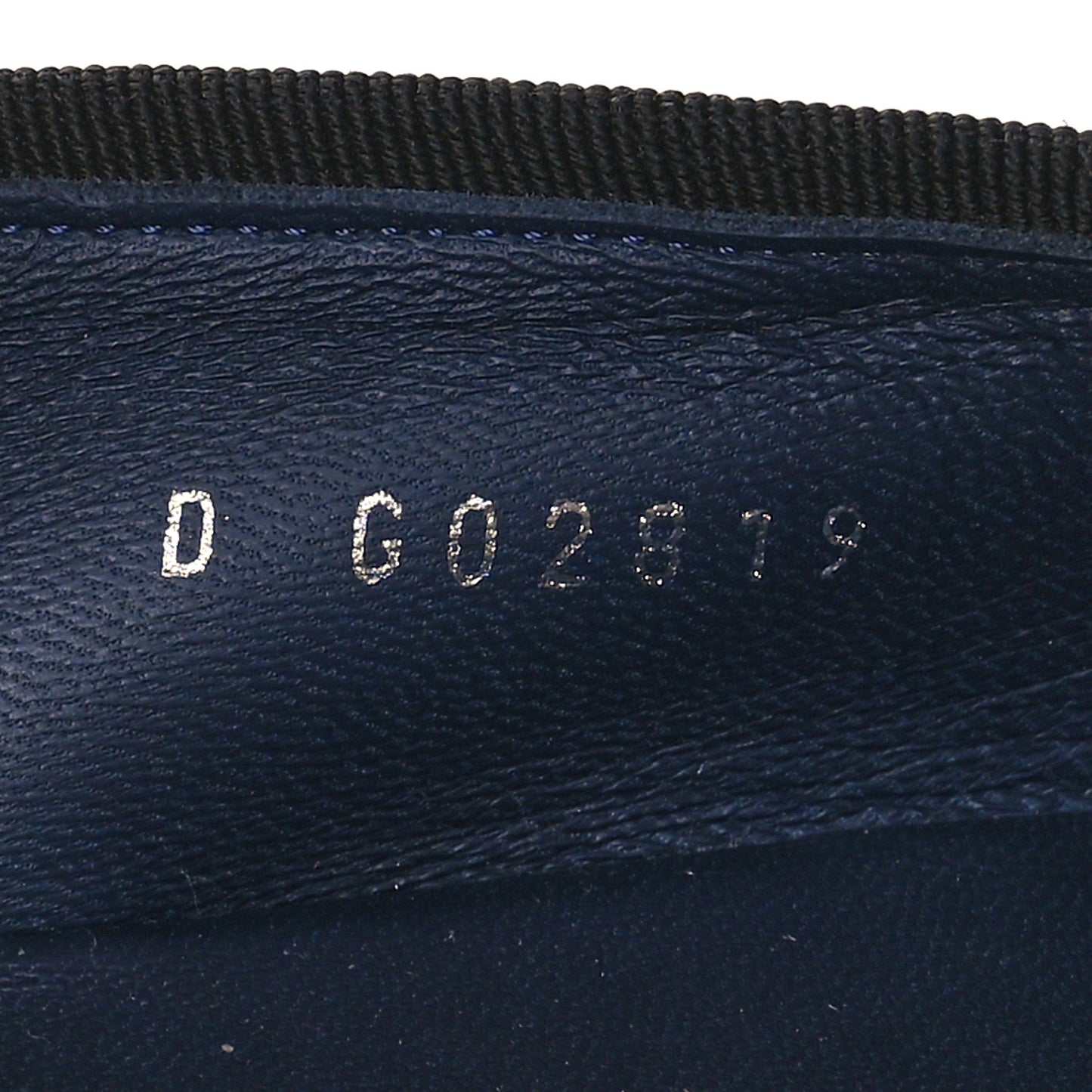 Denim Printed Quilt CC Cap Toe Ballerina Flats 37 Navy Blue Dark Grey