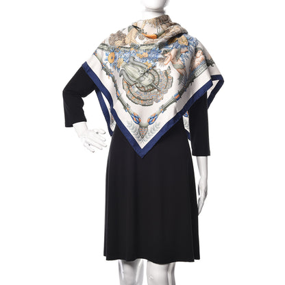 Hermes Silk Le Matin Neuf Scarf 90 2 of 8