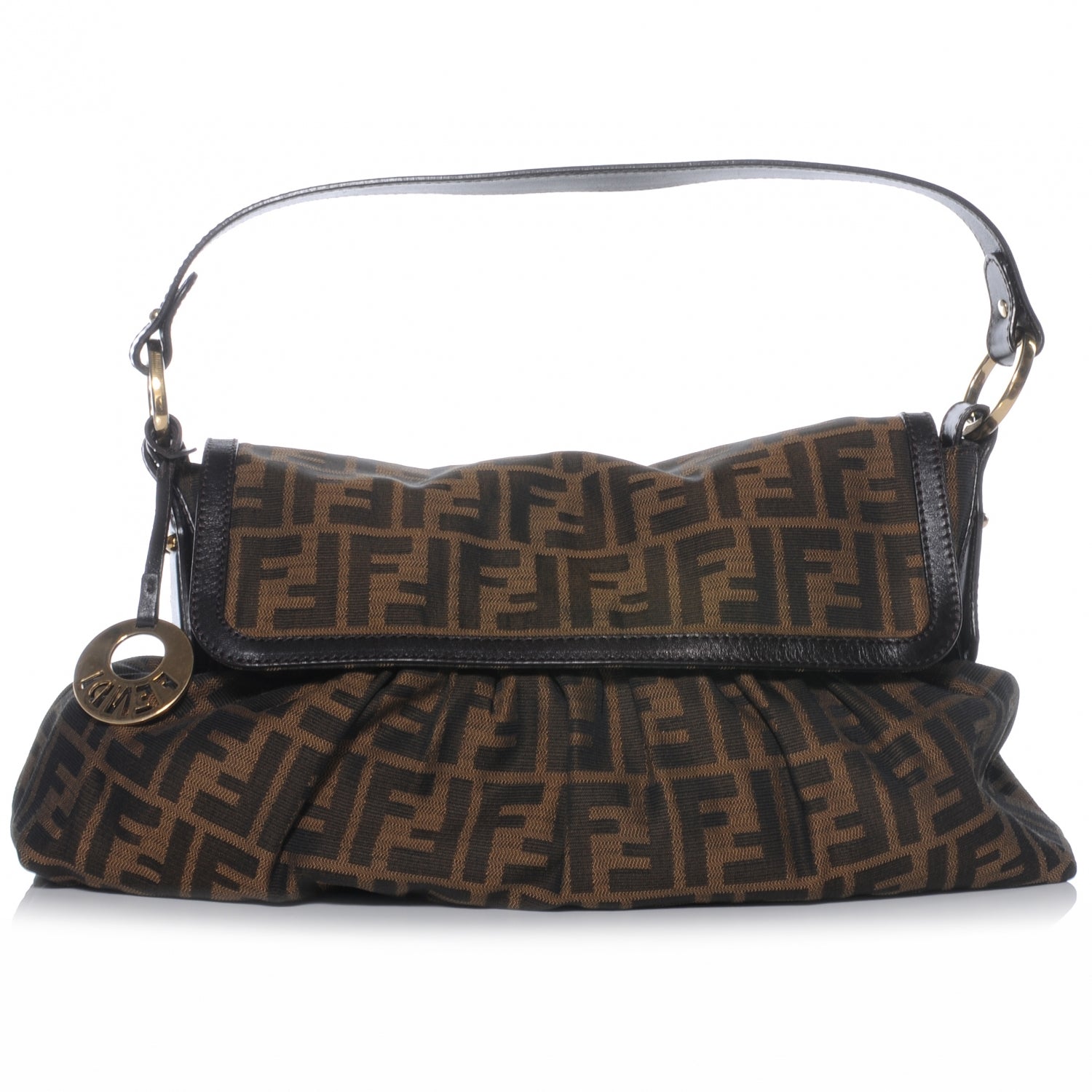 Fendi Zucca Medium Chef Shoulder Bag Tobacco 1 of 10