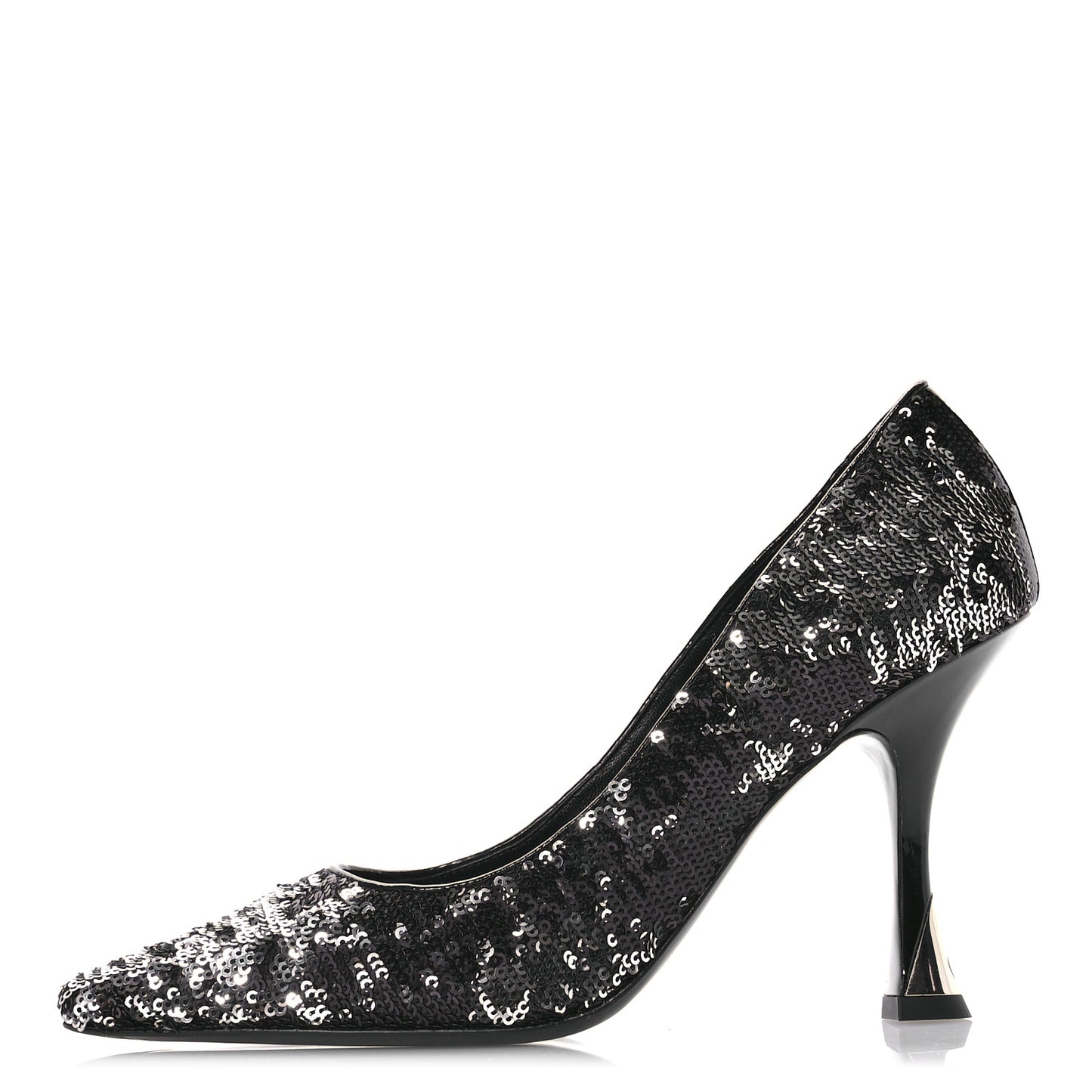 Sequin Sparkle Pumps 38 Argent