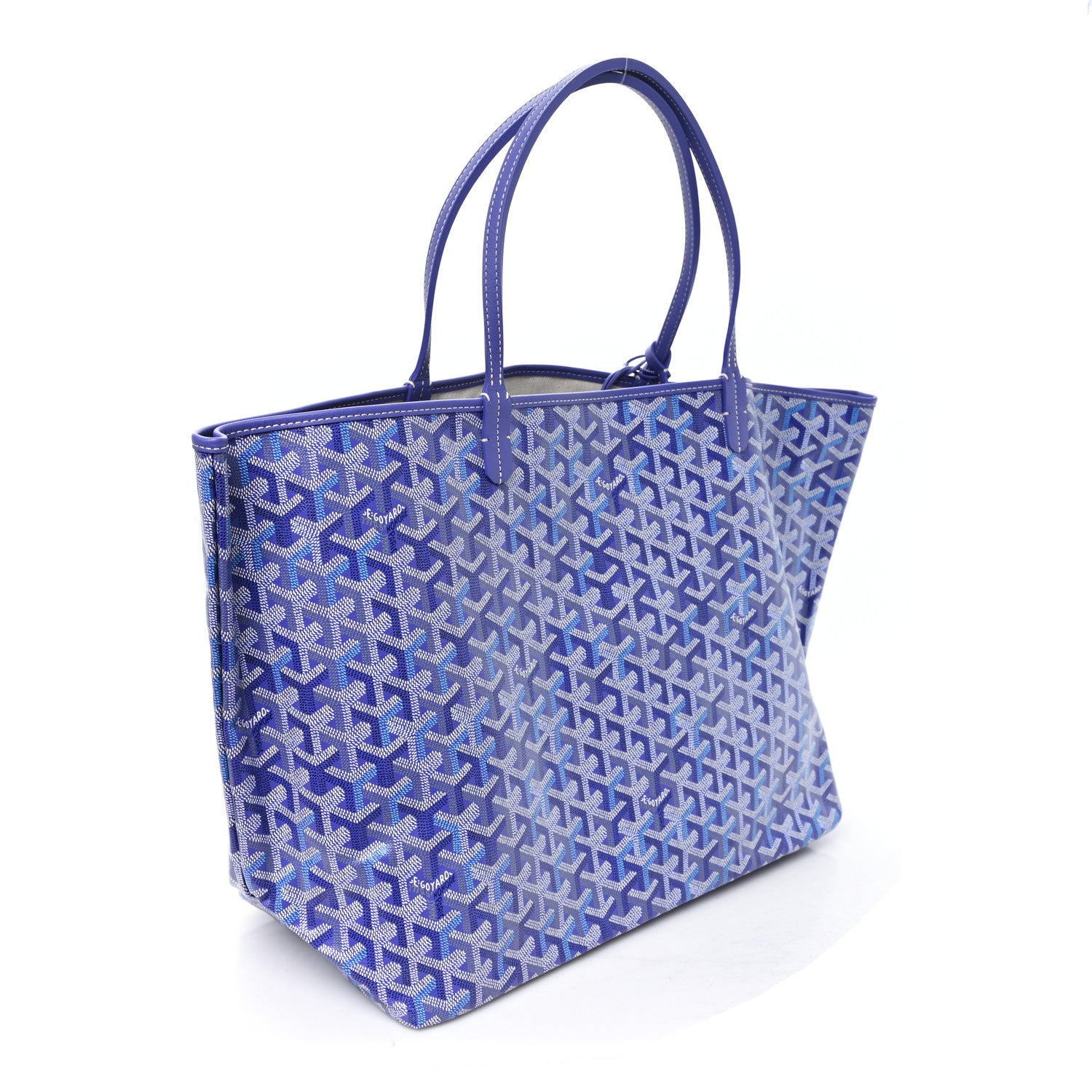 Goyard Goyardine Saint Louis GM Blueberry Purple 4 of 11