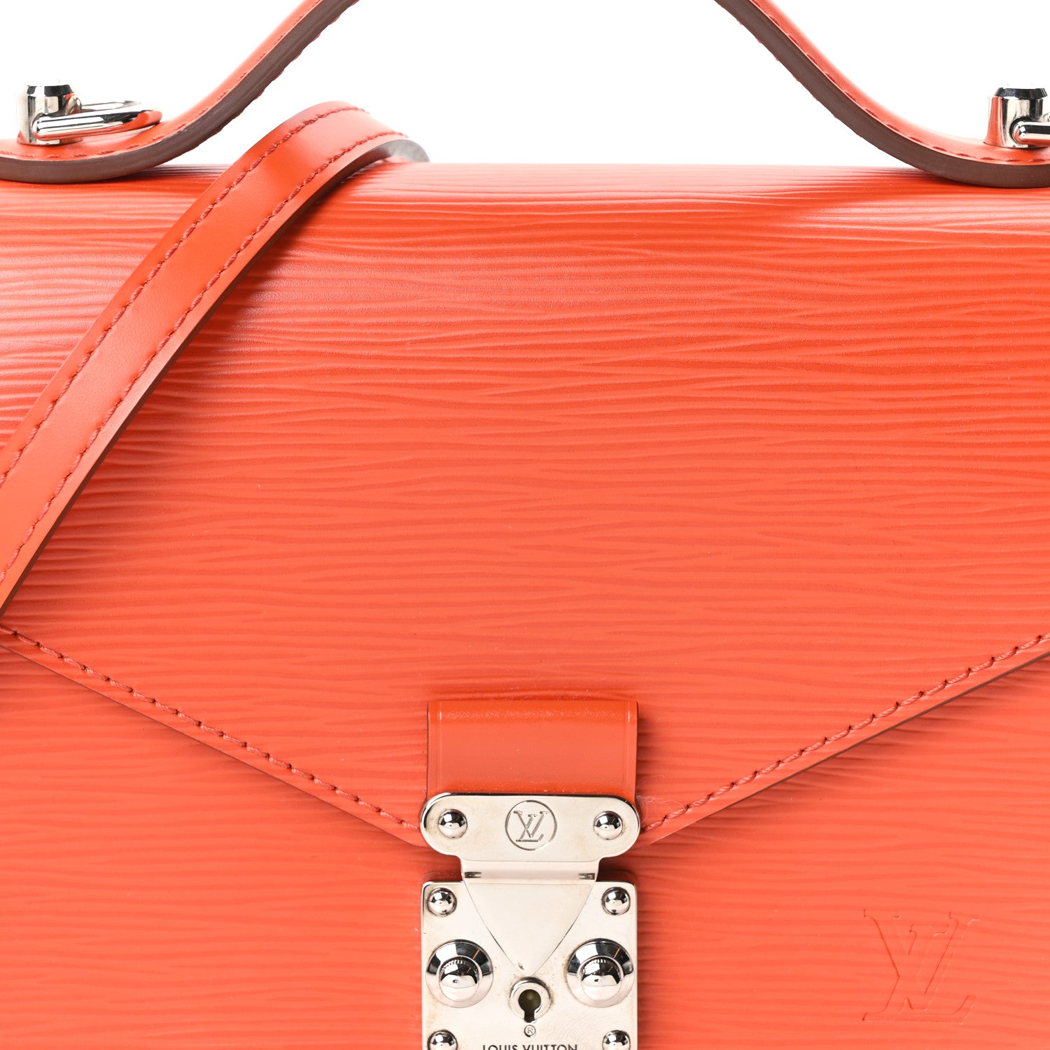 Louis Vuitton Epi Monceau BB Piment 7 of 9