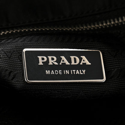 Prada Tessuto Nylon Impunturato Quilted Shopping Tote Black 6 of 15