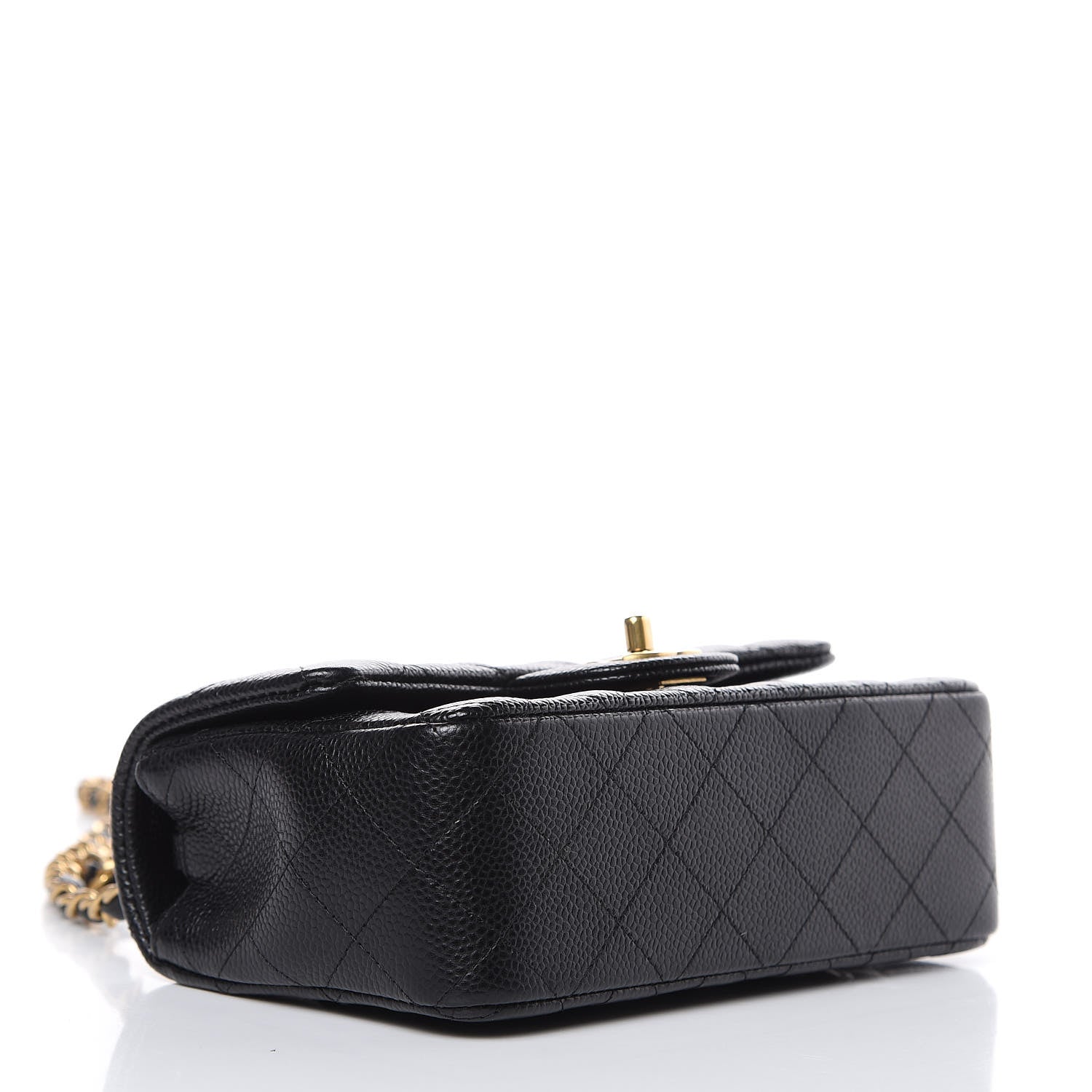 Chanel Caviar Quilted Mini Rectangular Flap Black 4 of 9