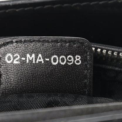 Christian Dior Patent Cannage Stitched Medium Lady Dior Black 6 of 15